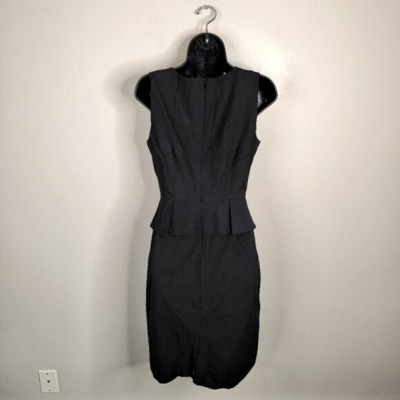 J. Crew Timeless Peplum Preppy Old Money Evening Glam Chic Dress 2 - Picture 3 of 9